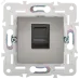 SKANDY Розетка компьютерная RJ45 кат.5E SK-K01N никель IEK