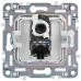 SKANDY Розетка компьютерная RJ45 кат.5E SK-K01N никель IEK
