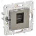 SKANDY Розетка компьютерная RJ45 кат.6 SK-K02N никель IEK