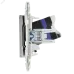 SKANDY Розетка компьютерная RJ45 кат.6 SK-K02N никель IEK