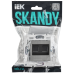 SKANDY Розетка компьютерная двойная RJ45 кат.5E SK-K03N никель IEK