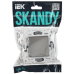 SKANDY Заглушка с суппортом SK-C01N никель IEK
