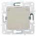 SKANDY Розетка 1-местная с заземлением с защитными шторками и крышкой 16А IP44 SK-R11B бежевый IEK