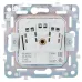 SKANDY Розетка 1-местная с заземлением с защитными шторками и крышкой 16А IP44 SK-R11Sh шампань IEK