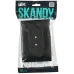 SKANDY Розетка 2-местная без заземления с защитными шторками 10А в сборе SK-R09Bl черный IEK
