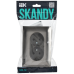 SKANDY Розетка 2-местная без заземления с защитными шторками 10А в сборе SK-R09N никель IEK