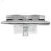 SKANDY Розетка 2-местная и крышкой 16А в сборе IP44 SK-R12N никель IEK
