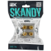 SKANDY Аудиорозетка 4-местная SK-A01N никель IEK