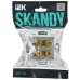 SKANDY Аудиорозетка 4-местная SK-A01N никель IEK