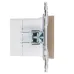 SKANDY Розетка USB A+C 3,1А SK-R14Sa песочный IEK