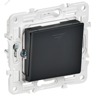 SKANDY Выключатель карточный 30А SK-V15Bl черный IEK