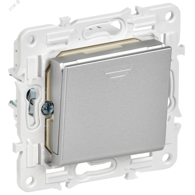 SKANDY Выключатель карточный 30А SK-V15S серебряный IEK