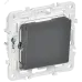 SKANDY Выключатель карточный 30А SK-V15G графит IEK