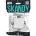 SKANDY Выключатель 1-клавишный проходной 10А SK-V02W арктический белый IEK