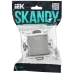 SKANDY Выключатель 1-клавишный проходной 10А SK-V02N никель IEK