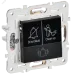 SKANDY Кнопка звонка с индикацией для отелей 10А SK-V17Bl черный IEK