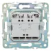 SKANDY Выключатель жалюзи 10А SK-V12G графит IEK