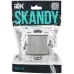 SKANDY Выключатель 2-клавишный с индикацией 10А SK-V09N никель IEK