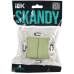 SKANDY Выключатель 2-клавишный перекрестный 10А SK-V06G мятный IEK