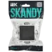 SKANDY Выключатель 2-клавишный перекрестный 10А SK-V06G графит IEK