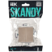 SKANDY Выключатель 2-клавишный перекрестный 10А SK-V06Sa песочный IEK