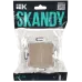 SKANDY Выключатель 2-клавишный перекрестный 10А SK-V06Sa песочный IEK