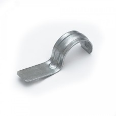 Скоба металлическая однолапковая СМО 21-22 для монтажного пистолета (без отверстий) (100 шт/уп)