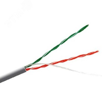 Витая пара F/UTP кат 5e 2х2х0.46 AWG24 Light PVC IN
