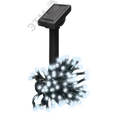 Солнечн. свет-к ФАZА SLR-G01- 50W гирлянда, хол. бел. 50 LED