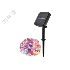Солнечн. свет-к ФАZА SLR-G03-200M нить, мультицвет. 200 LED