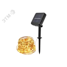 Солнечн. свет-к ФАZА SLR-G03-200Y нить, желт. 200 LED