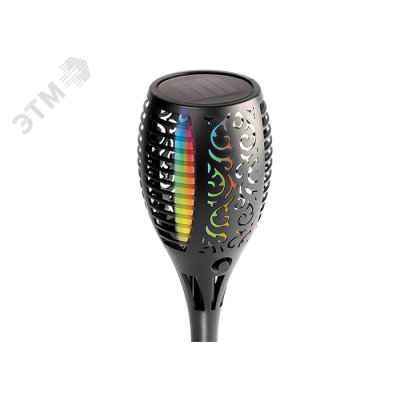 Солнечн. свет-к ФАZА SLR-S11-RGB эффект факела, 33 LED, 58 см