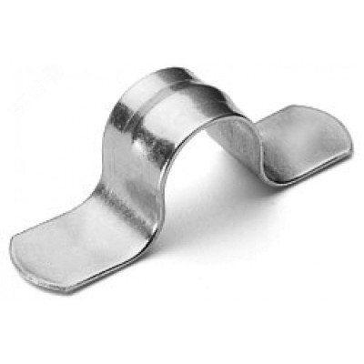 Скоба металлическая двухлапковая СМД 16-17 для монтажного пистолета (без отверстий) (100 шт/уп)