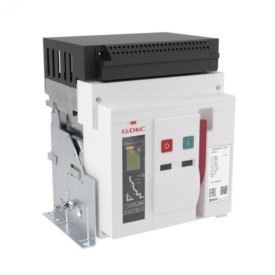 Выключатель автоматический воздушный YON AGS16S 3Р 1600 А 80 кА, расцепитель 3H, фиксированный, управление 220 В AC, горизонтальное