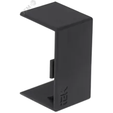 ELECOR Соединитель на стык КМС 25х16 черный (4шт/компл) IEK