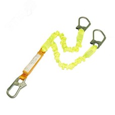 Строп аАдэ (исп.3) - Эластичный двойной строп с амортизатором и карабином