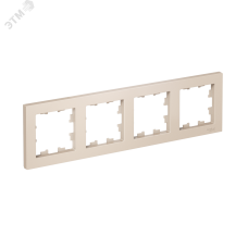 Рамка четырехпостовая ATLASDESIGN универсальная бежевый
