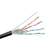 Витая пара F/UTP кат 5e 4х2х0.51 AWG24 Premium с тросом PE OUT Витая пара F/UTP кат 5e 4х2х0.51 AWG24 Premium с тросом PE OUT