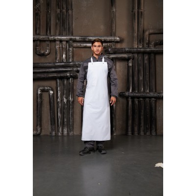 Фартук из ПВХ белого цвета