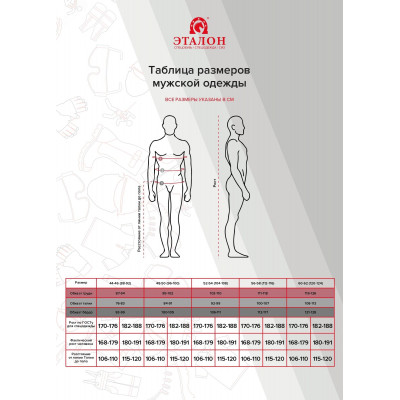 Полукомбинезон АНТЕЙ джинсовый 56-58 112-116/170-188