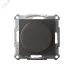 ATLASDESIGN СВЕТОРЕГУЛЯТОР (диммер) повор-нажим, LED, RC, 400Вт, мех., БАЗАЛЬТ