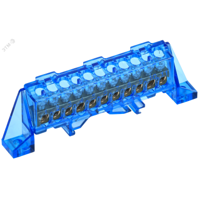 TEKFOR Шина N ноль в комбинированном DIN-изоляторе Стойка 6х9-11-С IEK
