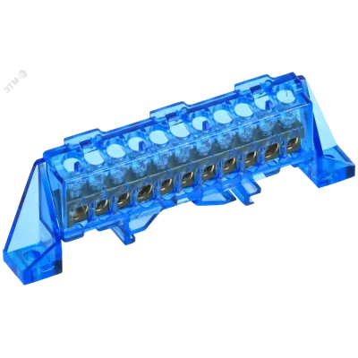 TEKFOR Шина N ноль в комбинированном DIN-изоляторе Стойка 6х9-11-С IEK