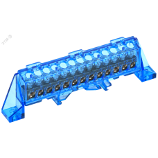 TEKFOR Шина N ноль в комбинированном DIN-изоляторе Стойка 6х9-13-С IEK