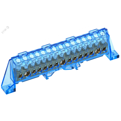 TEKFOR Шина N ноль в комбинированном DIN-изоляторе Стойка 8х12-15-С IEK