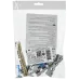 TEKFOR Шина N ноль неизолированная на универсальном держателе 8х12-16-С IEK