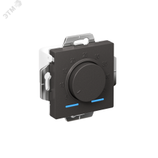 ATLASDESIGN ТЕРМОСТАТ электрон. теплого пола с датчиком, 10A, механизм, БАЗАЛЬТ