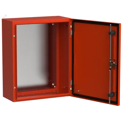 TITAN 5 Корпус металлический ЩМП-60.40.20 УХЛ1 IP66 RAL3020 красный IEK