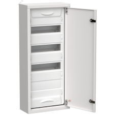 TITAN 5 Корпус металлический ЩРн-48 (1х48) 710х310х140мм IP31 белый (одна дверь) IEK