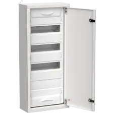 TITAN 5 Корпус металлический ЩРн-48 (1х48) 710х310х140мм IP31 белый (одна дверь) IEK